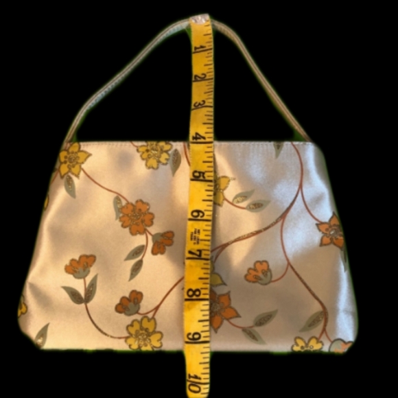 Ultimate Gold Satin Cosmetic Bag W/ Handle - Picture 3 of 7